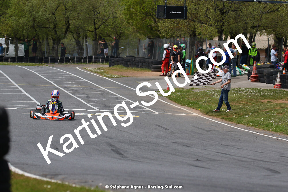Gaspar SIMON — 30/04 & 01/05/2022 : 4ème manche du Championnat du Sud 2022 au circuit Karting Plus de Belmont sur Rance (photos Stéphane Agnus) 2022 — karting