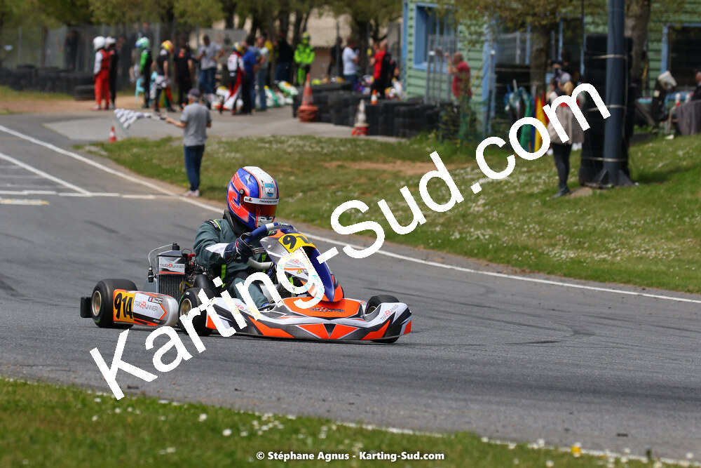 Gaspar SIMON — 30/04 & 01/05/2022 : 4ème manche du Championnat du Sud 2022 au circuit Karting Plus de Belmont sur Rance (photos Stéphane Agnus) 2022 — karting