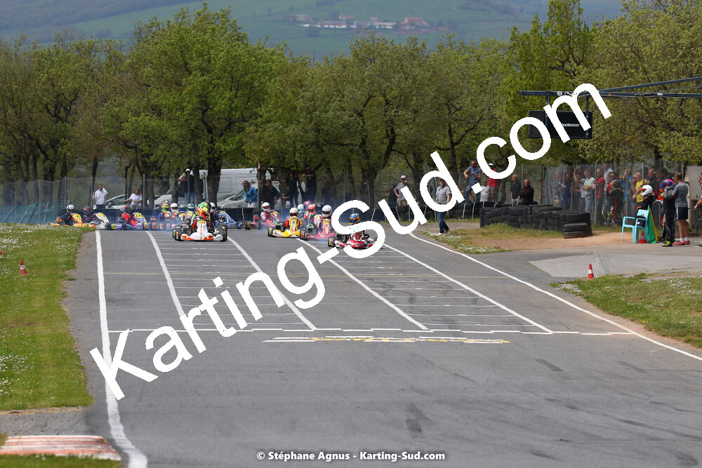30/04 & 01/05/2022 : 4ème manche du Championnat du Sud 2022 au circuit Karting Plus de Belmont sur Rance (photos Stéphane Agnus) 2022 — karting
