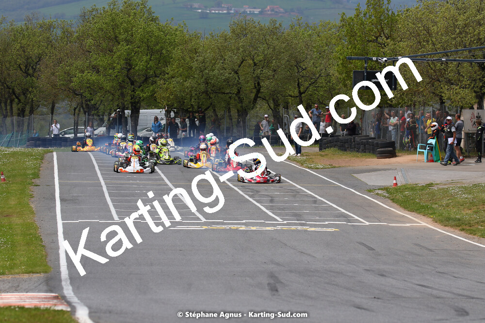 30/04 & 01/05/2022 : 4ème manche du Championnat du Sud 2022 au circuit Karting Plus de Belmont sur Rance (photos Stéphane Agnus) 2022 — karting