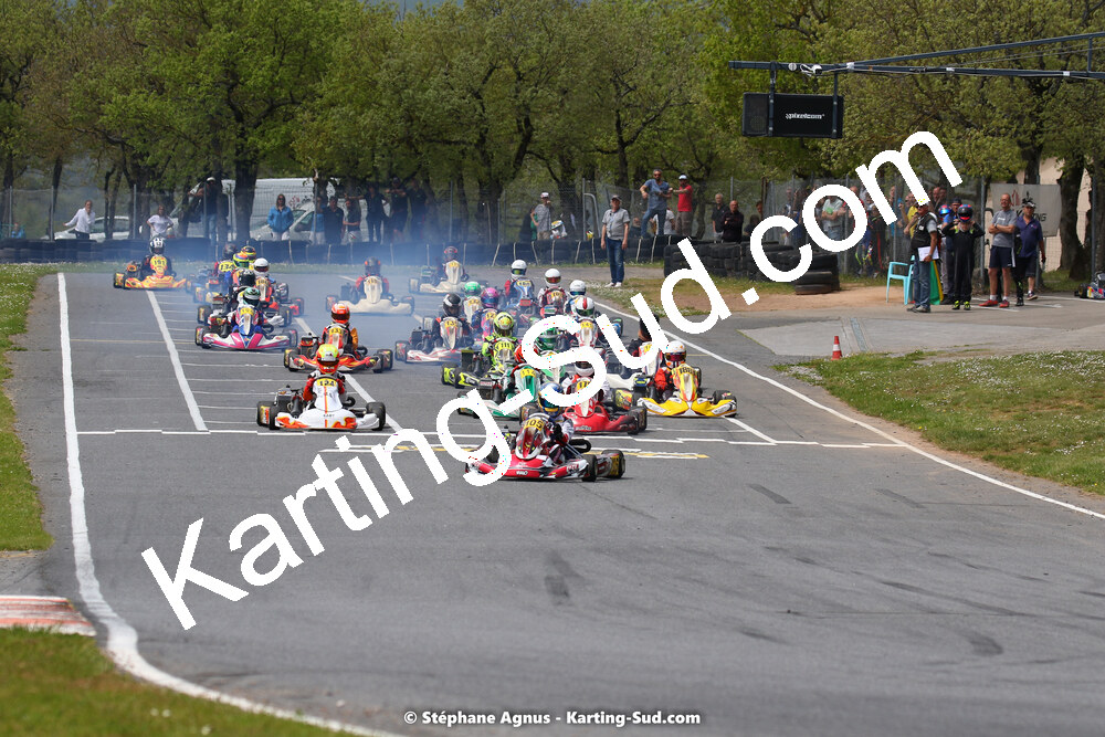 30/04 & 01/05/2022 : 4ème manche du Championnat du Sud 2022 au circuit Karting Plus de Belmont sur Rance (photos Stéphane Agnus) 2022 — karting
