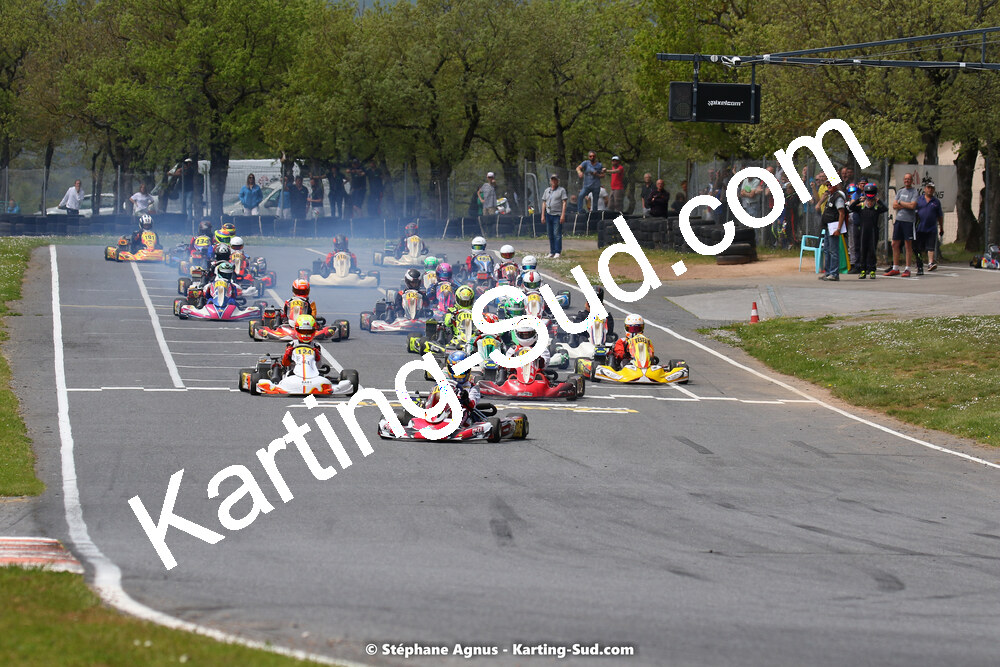 30/04 & 01/05/2022 : 4ème manche du Championnat du Sud 2022 au circuit Karting Plus de Belmont sur Rance (photos Stéphane Agnus) 2022 — karting