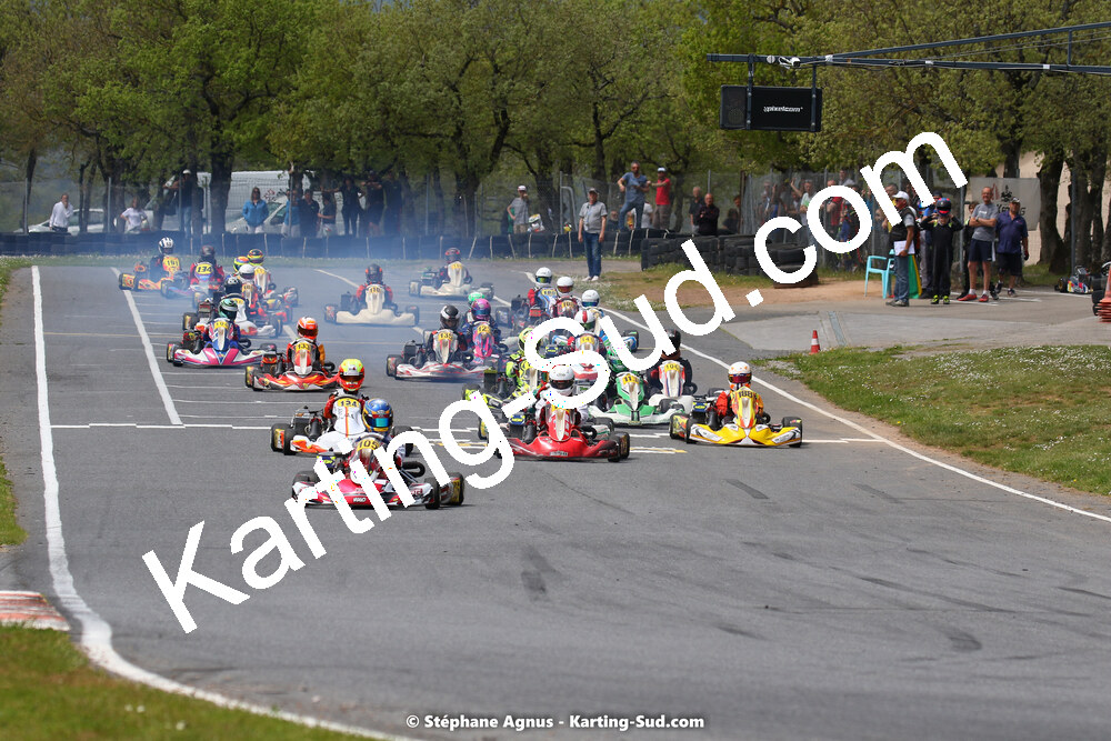30/04 & 01/05/2022 : 4ème manche du Championnat du Sud 2022 au circuit Karting Plus de Belmont sur Rance (photos Stéphane Agnus) 2022 — karting
