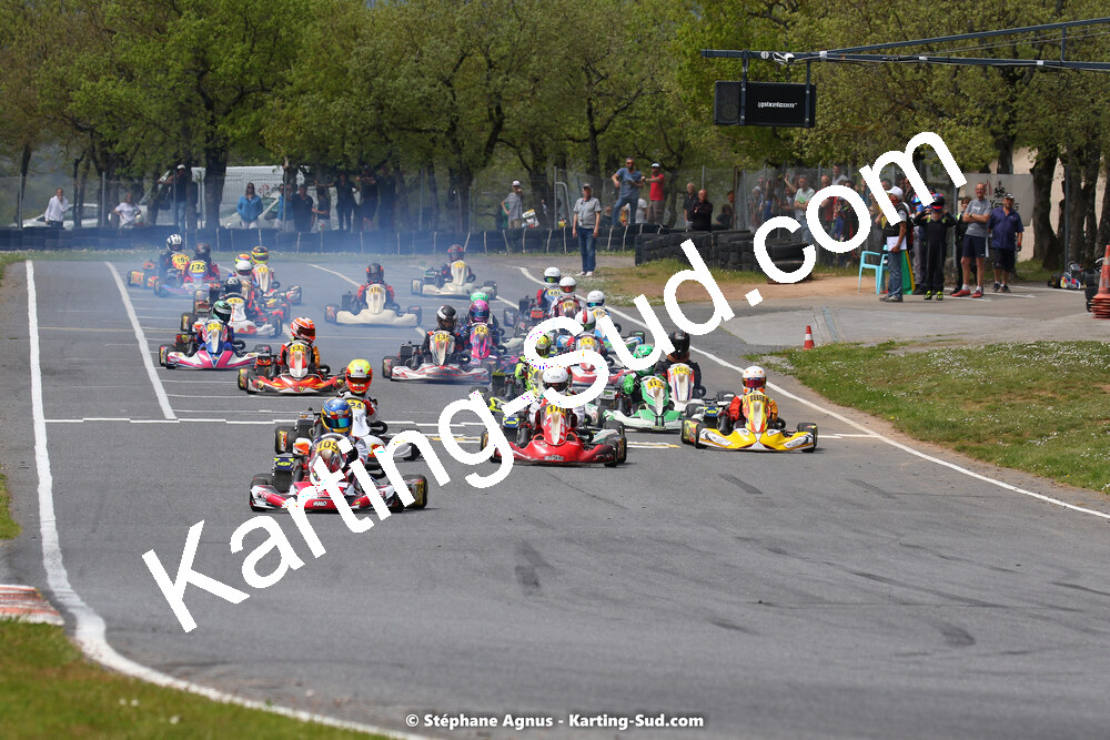 30/04 & 01/05/2022 : 4ème manche du Championnat du Sud 2022 au circuit Karting Plus de Belmont sur Rance (photos Stéphane Agnus) 2022 — karting