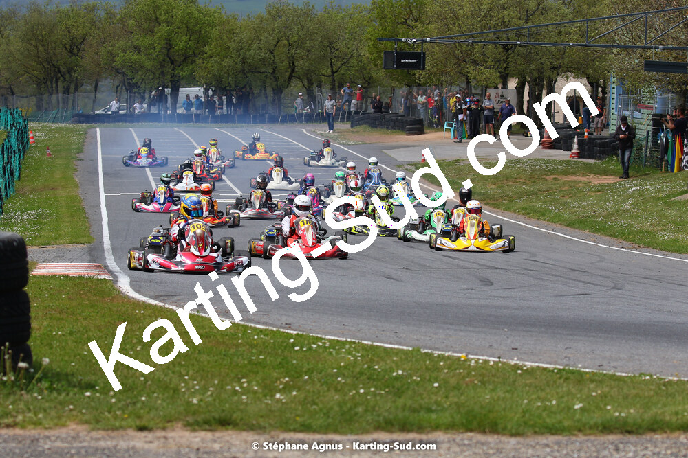 30/04 & 01/05/2022 : 4ème manche du Championnat du Sud 2022 au circuit Karting Plus de Belmont sur Rance (photos Stéphane Agnus) 2022 — karting