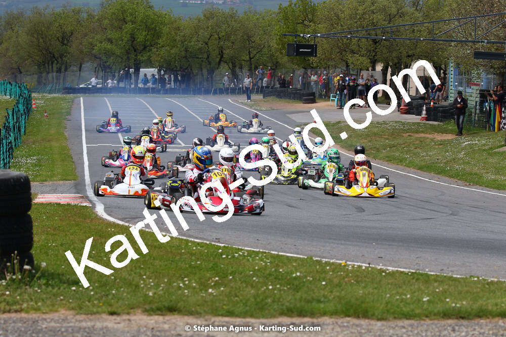 30/04 & 01/05/2022 : 4ème manche du Championnat du Sud 2022 au circuit Karting Plus de Belmont sur Rance (photos Stéphane Agnus) 2022 — karting