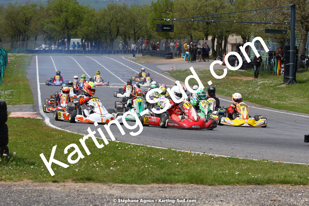 30/04 & 01/05/2022 : 4ème manche du Championnat du Sud 2022 au circuit Karting Plus de Belmont sur Rance (photos Stéphane Agnus) 2022 — karting
