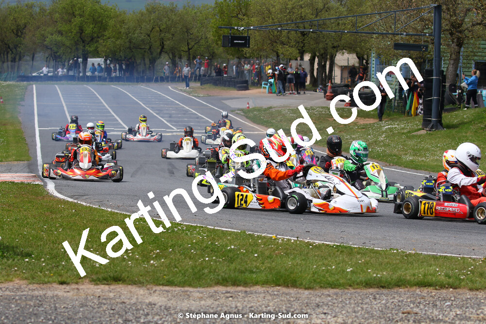 30/04 & 01/05/2022 : 4ème manche du Championnat du Sud 2022 au circuit Karting Plus de Belmont sur Rance (photos Stéphane Agnus) 2022 — karting