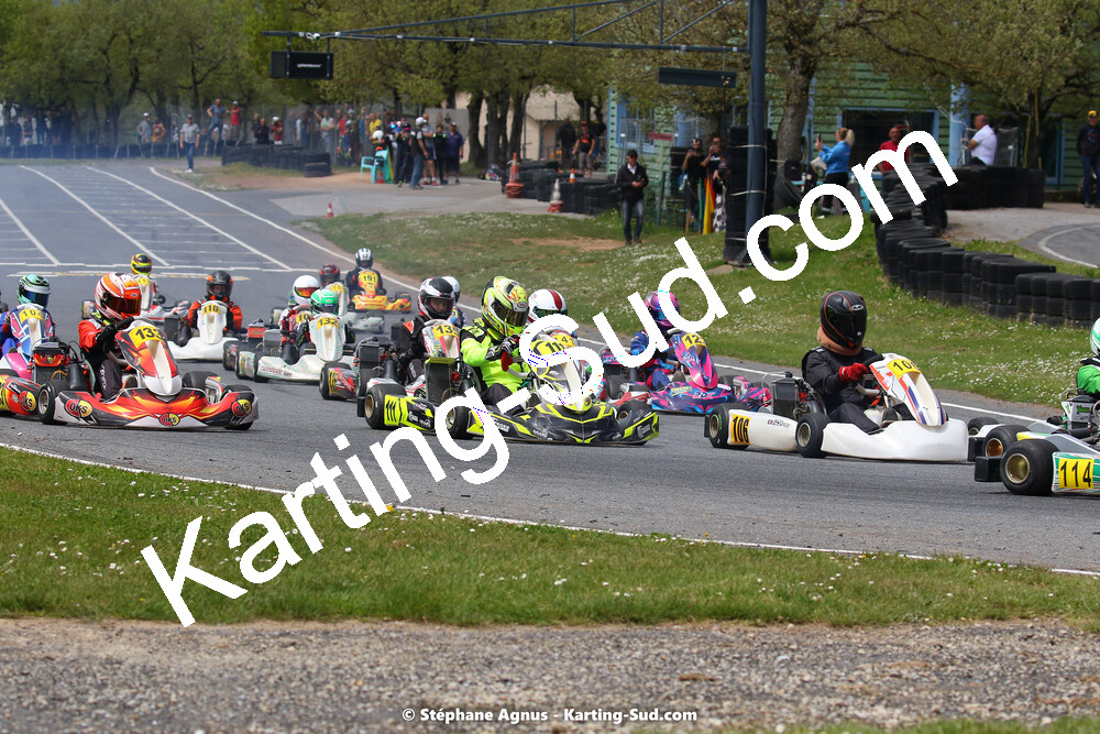30/04 & 01/05/2022 : 4ème manche du Championnat du Sud 2022 au circuit Karting Plus de Belmont sur Rance (photos Stéphane Agnus) 2022 — karting