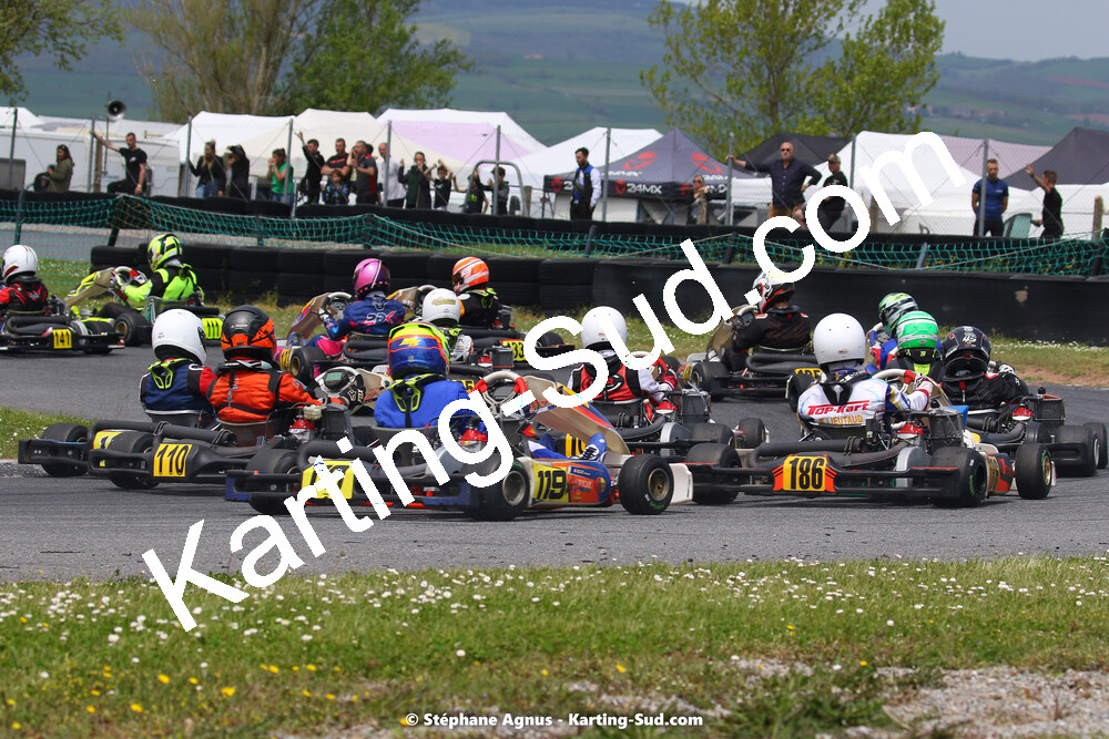 30/04 & 01/05/2022 : 4ème manche du Championnat du Sud 2022 au circuit Karting Plus de Belmont sur Rance (photos Stéphane Agnus) 2022 — karting