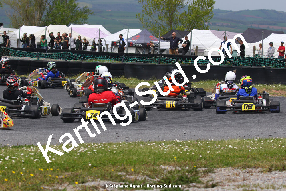 30/04 & 01/05/2022 : 4ème manche du Championnat du Sud 2022 au circuit Karting Plus de Belmont sur Rance (photos Stéphane Agnus) 2022 — karting