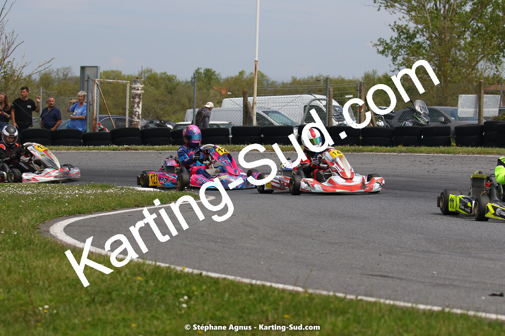 30/04 & 01/05/2022 : 4ème manche du Championnat du Sud 2022 au circuit Karting Plus de Belmont sur Rance (photos Stéphane Agnus) 2022 — karting