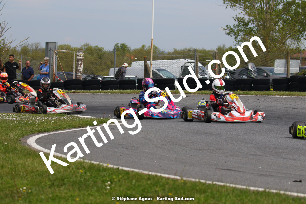 30/04 & 01/05/2022 : 4ème manche du Championnat du Sud 2022 au circuit Karting Plus de Belmont sur Rance (photos Stéphane Agnus) 2022 — karting