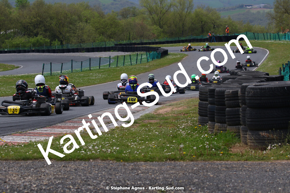 30/04 & 01/05/2022 : 4ème manche du Championnat du Sud 2022 au circuit Karting Plus de Belmont sur Rance (photos Stéphane Agnus) 2022 — karting