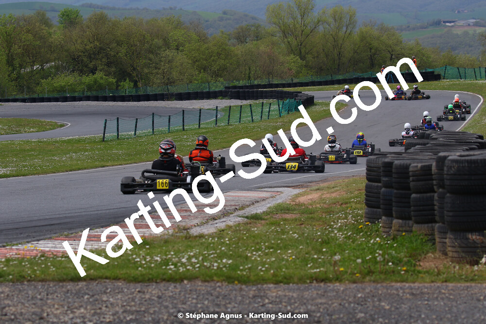 30/04 & 01/05/2022 : 4ème manche du Championnat du Sud 2022 au circuit Karting Plus de Belmont sur Rance (photos Stéphane Agnus) 2022 — karting