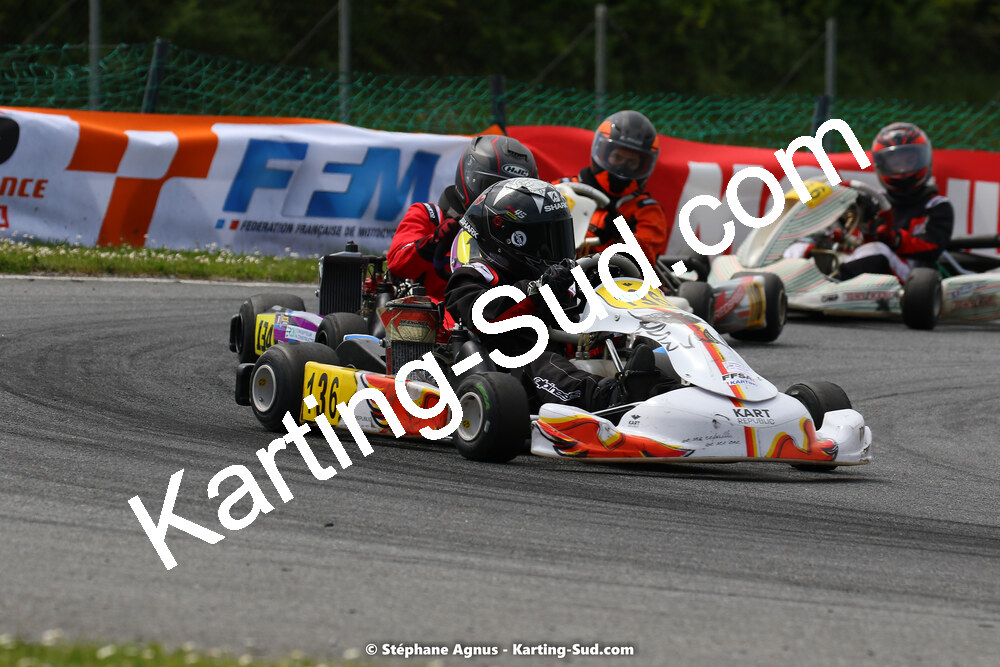 30/04 & 01/05/2022 : 4ème manche du Championnat du Sud 2022 au circuit Karting Plus de Belmont sur Rance (photos Stéphane Agnus) 2022 — karting