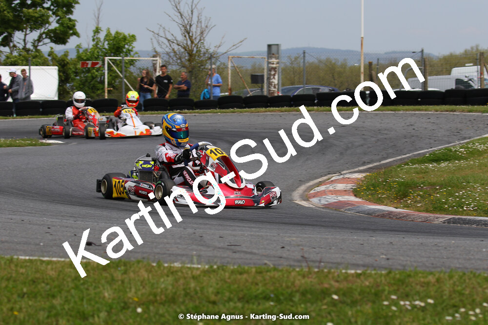Hugo HERROUIN — 30/04 & 01/05/2022 : 4ème manche du Championnat du Sud 2022 au circuit Karting Plus de Belmont sur Rance (photos Stéphane Agnus) 2022 — karting