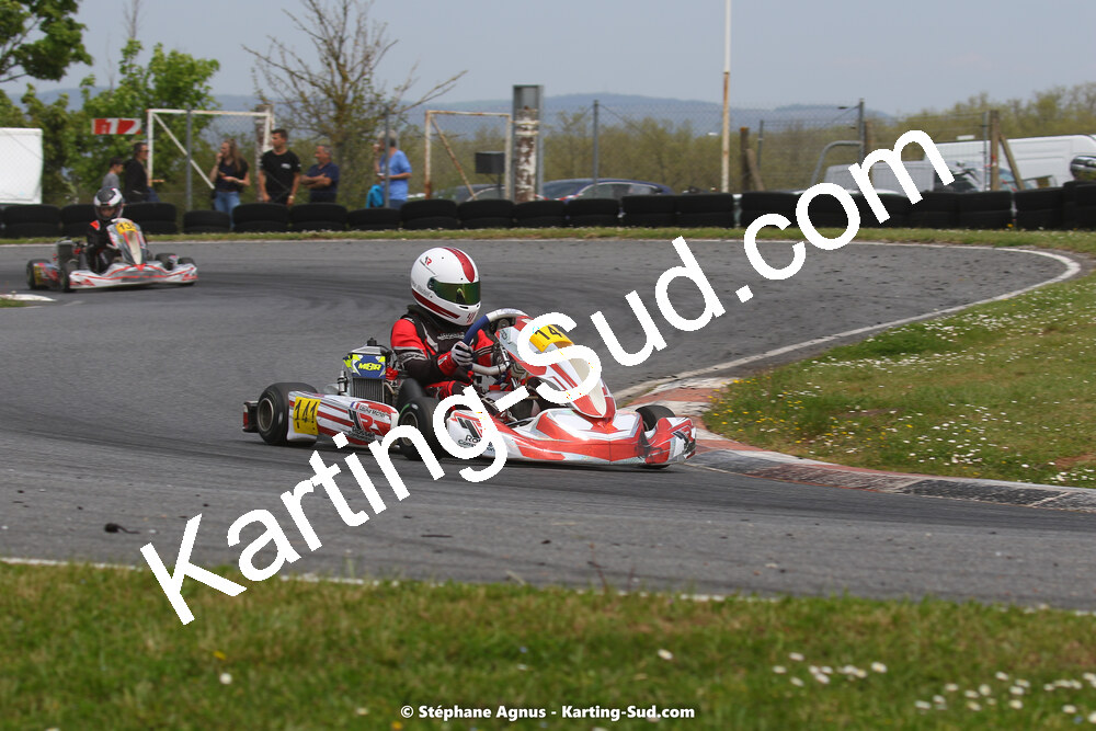 30/04 & 01/05/2022 : 4ème manche du Championnat du Sud 2022 au circuit Karting Plus de Belmont sur Rance (photos Stéphane Agnus) 2022 — karting