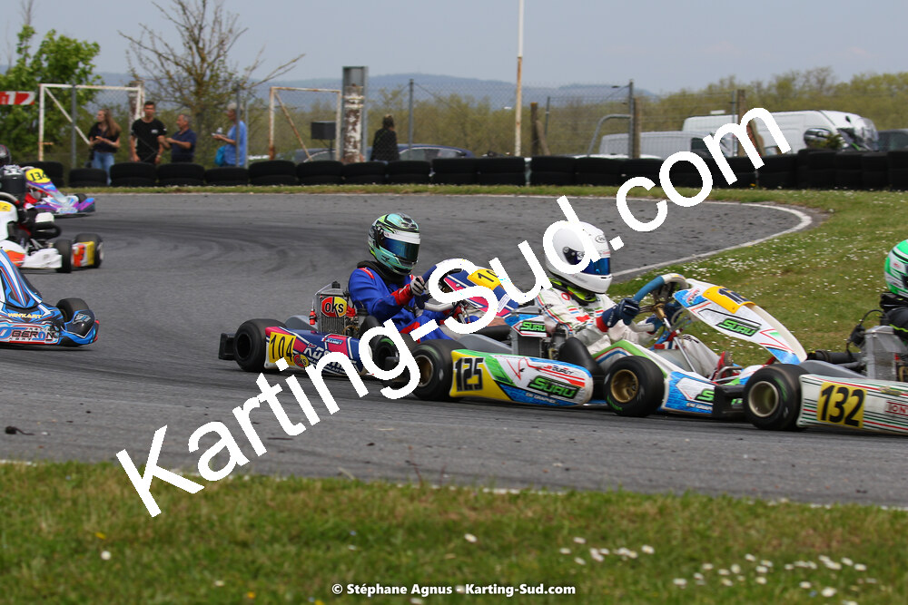 30/04 & 01/05/2022 : 4ème manche du Championnat du Sud 2022 au circuit Karting Plus de Belmont sur Rance (photos Stéphane Agnus) 2022 — karting