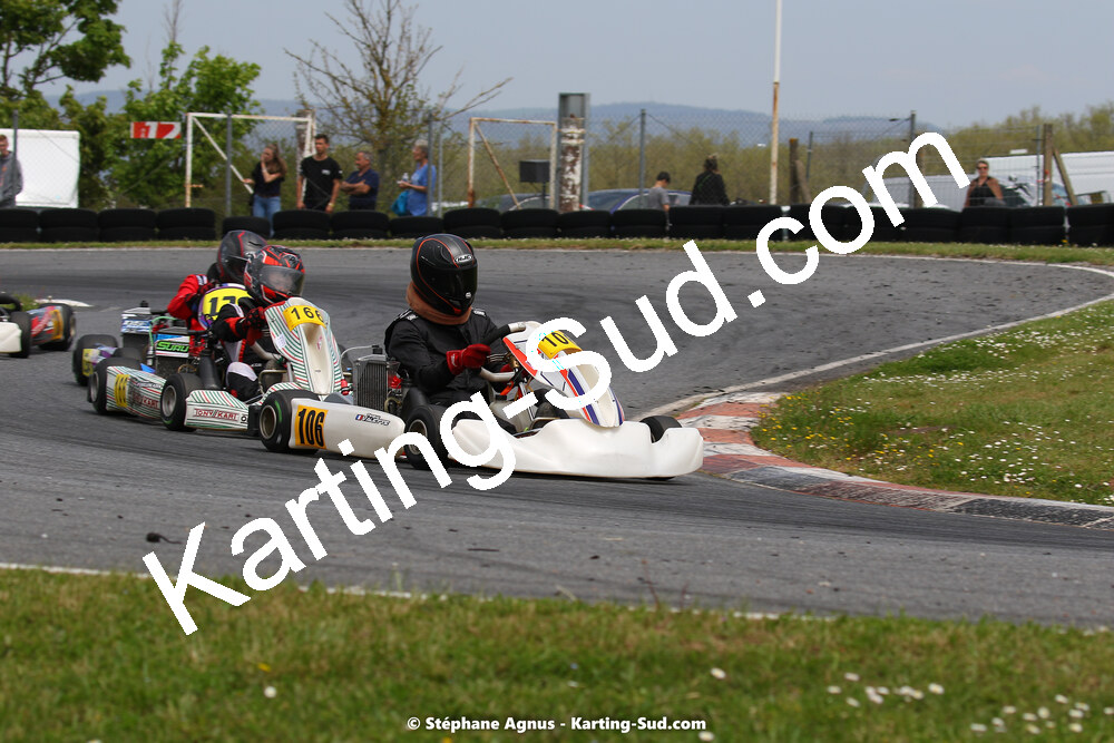 30/04 & 01/05/2022 : 4ème manche du Championnat du Sud 2022 au circuit Karting Plus de Belmont sur Rance (photos Stéphane Agnus) 2022 — karting