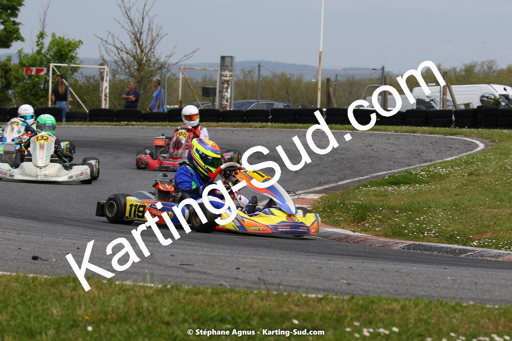 30/04 & 01/05/2022 : 4ème manche du Championnat du Sud 2022 au circuit Karting Plus de Belmont sur Rance (photos Stéphane Agnus) 2022 — karting
