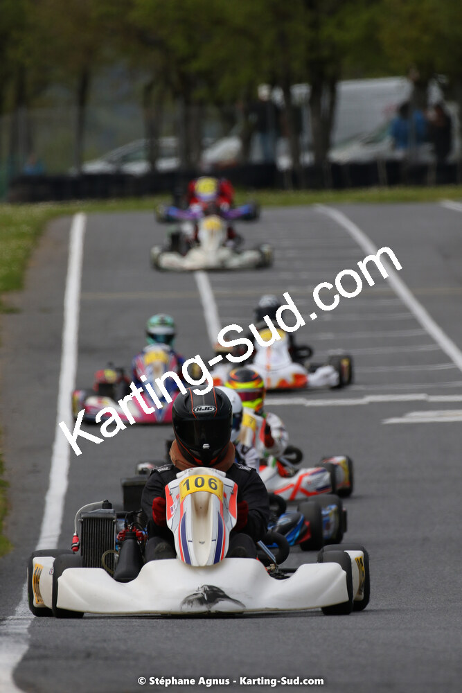 30/04 & 01/05/2022 : 4ème manche du Championnat du Sud 2022 au circuit Karting Plus de Belmont sur Rance (photos Stéphane Agnus) 2022 — karting