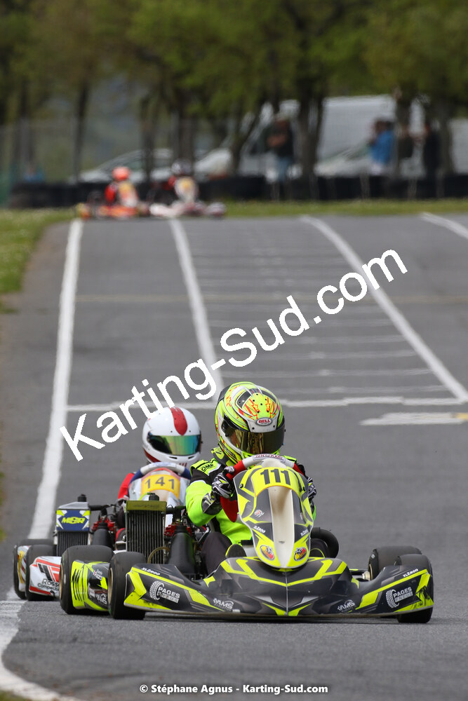 Quentin PAGES — 30/04 & 01/05/2022 : 4ème manche du Championnat du Sud 2022 au circuit Karting Plus de Belmont sur Rance (photos Stéphane Agnus) 2022 — karting