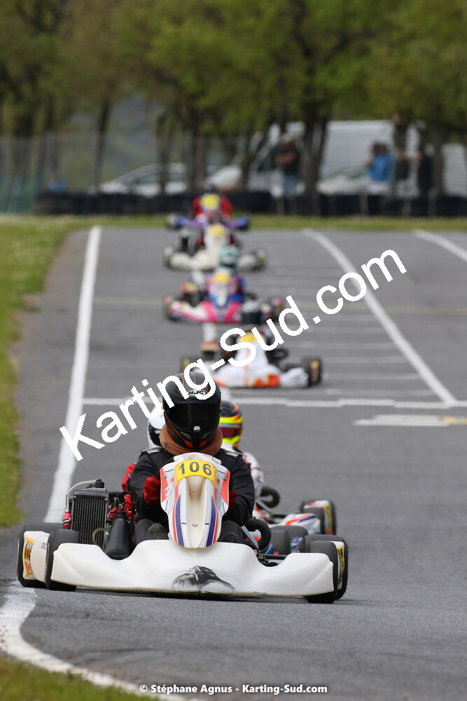 30/04 & 01/05/2022 : 4ème manche du Championnat du Sud 2022 au circuit Karting Plus de Belmont sur Rance (photos Stéphane Agnus) 2022 — karting