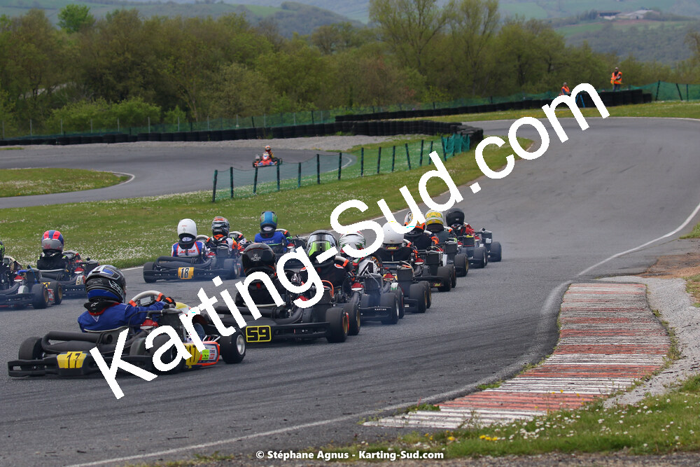 30/04 & 01/05/2022 : 4ème manche du Championnat du Sud 2022 au circuit Karting Plus de Belmont sur Rance (photos Stéphane Agnus) 2022 — karting