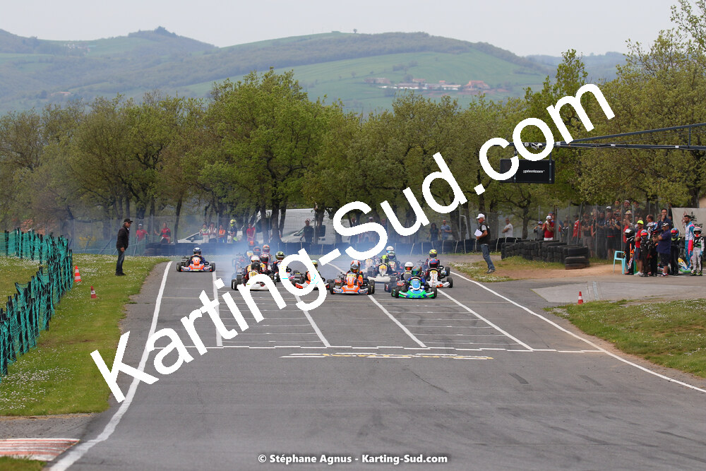 30/04 & 01/05/2022 : 4ème manche du Championnat du Sud 2022 au circuit Karting Plus de Belmont sur Rance (photos Stéphane Agnus) 2022 — karting