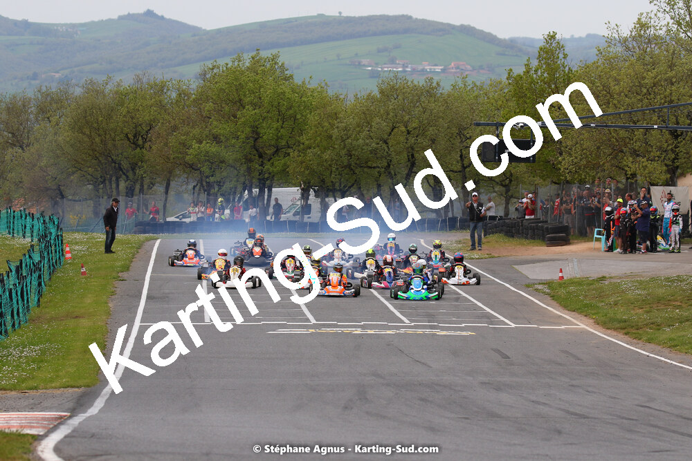 30/04 & 01/05/2022 : 4ème manche du Championnat du Sud 2022 au circuit Karting Plus de Belmont sur Rance (photos Stéphane Agnus) 2022 — karting