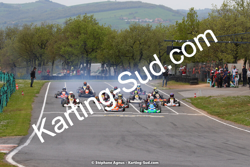 30/04 & 01/05/2022 : 4ème manche du Championnat du Sud 2022 au circuit Karting Plus de Belmont sur Rance (photos Stéphane Agnus) 2022 — karting
