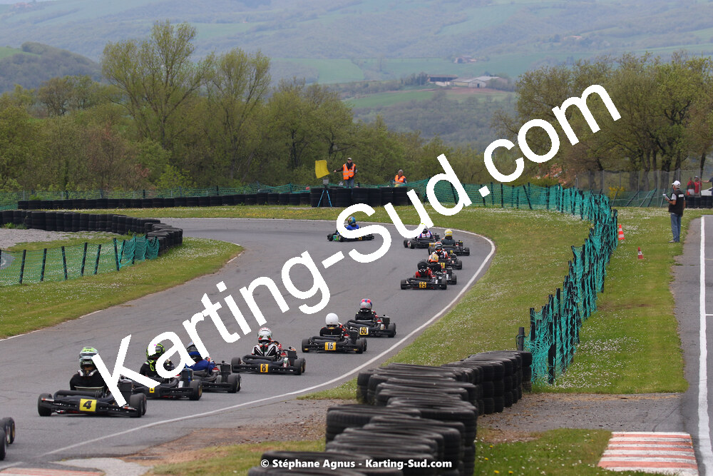 30/04 & 01/05/2022 : 4ème manche du Championnat du Sud 2022 au circuit Karting Plus de Belmont sur Rance (photos Stéphane Agnus) 2022 — karting