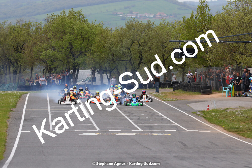 30/04 & 01/05/2022 : 4ème manche du Championnat du Sud 2022 au circuit Karting Plus de Belmont sur Rance (photos Stéphane Agnus) 2022 — karting