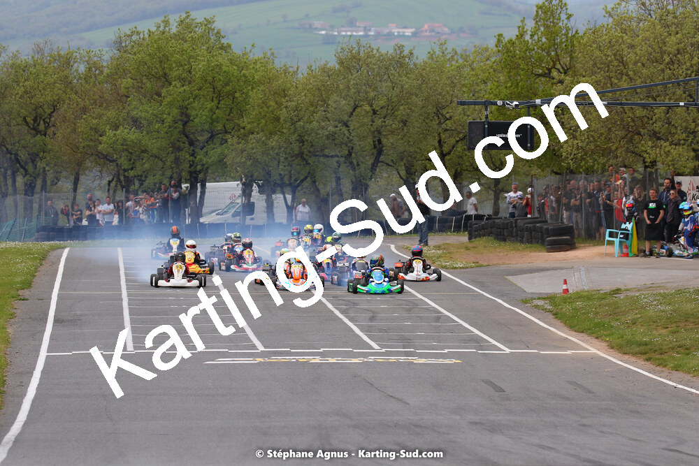 30/04 & 01/05/2022 : 4ème manche du Championnat du Sud 2022 au circuit Karting Plus de Belmont sur Rance (photos Stéphane Agnus) 2022 — karting