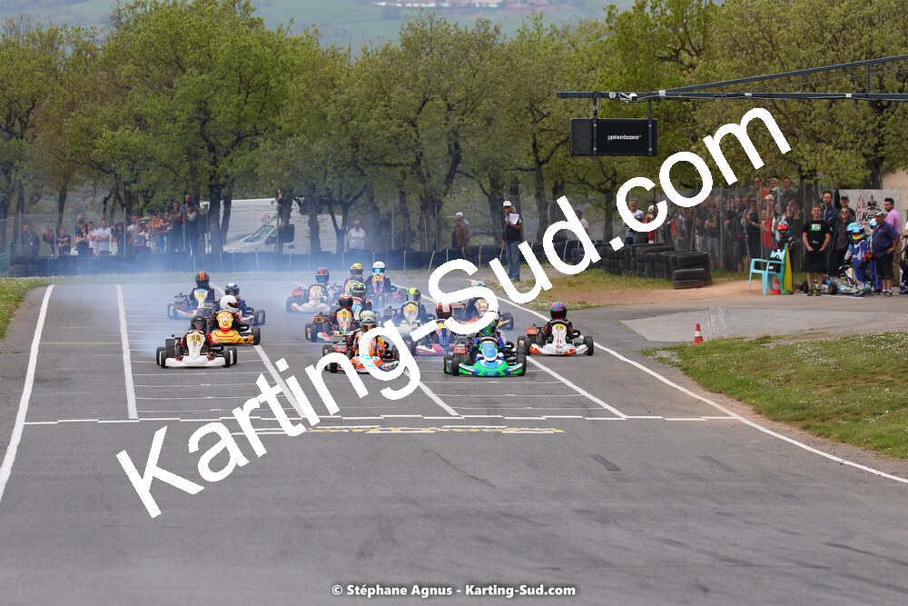 30/04 & 01/05/2022 : 4ème manche du Championnat du Sud 2022 au circuit Karting Plus de Belmont sur Rance (photos Stéphane Agnus) 2022 — karting