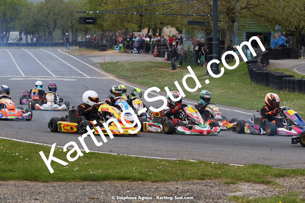 30/04 & 01/05/2022 : 4ème manche du Championnat du Sud 2022 au circuit Karting Plus de Belmont sur Rance (photos Stéphane Agnus) 2022 — karting