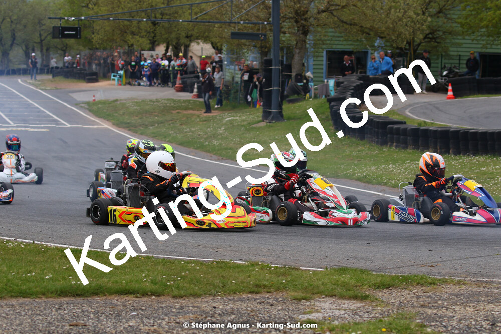 30/04 & 01/05/2022 : 4ème manche du Championnat du Sud 2022 au circuit Karting Plus de Belmont sur Rance (photos Stéphane Agnus) 2022 — karting