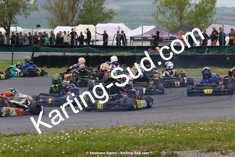 30/04 & 01/05/2022 : 4ème manche du Championnat du Sud 2022 au circuit Karting Plus de Belmont sur Rance (photos Stéphane Agnus) 2022 — karting