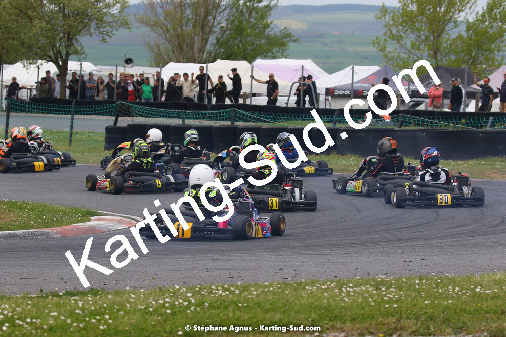 30/04 & 01/05/2022 : 4ème manche du Championnat du Sud 2022 au circuit Karting Plus de Belmont sur Rance (photos Stéphane Agnus) 2022 — karting