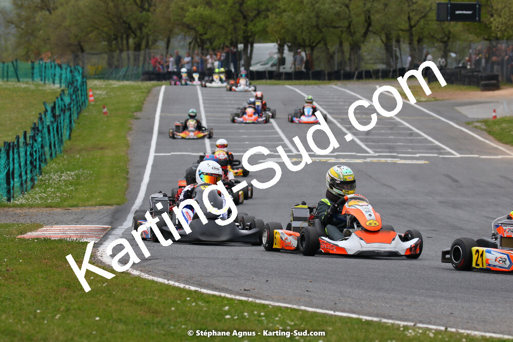 30/04 & 01/05/2022 : 4ème manche du Championnat du Sud 2022 au circuit Karting Plus de Belmont sur Rance (photos Stéphane Agnus) 2022 — karting