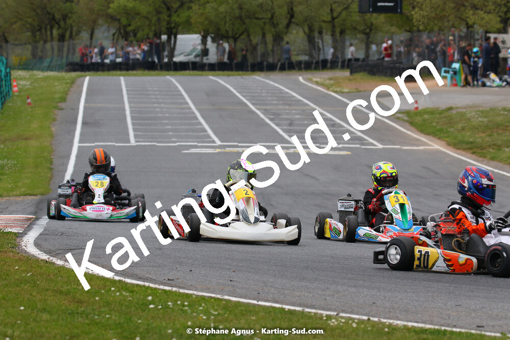30/04 & 01/05/2022 : 4ème manche du Championnat du Sud 2022 au circuit Karting Plus de Belmont sur Rance (photos Stéphane Agnus) 2022 — karting