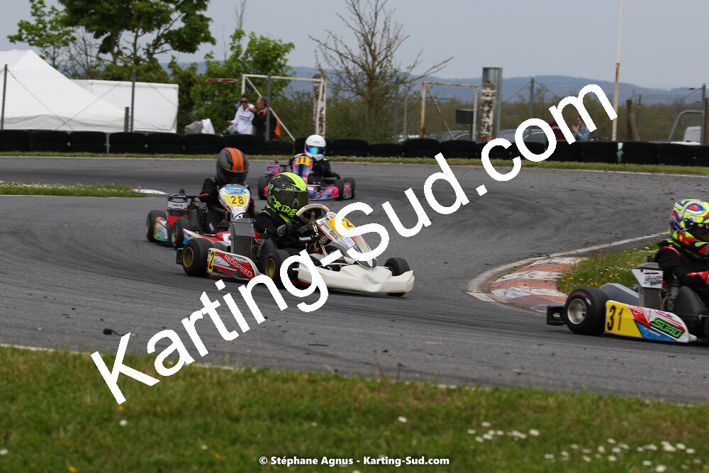 30/04 & 01/05/2022 : 4ème manche du Championnat du Sud 2022 au circuit Karting Plus de Belmont sur Rance (photos Stéphane Agnus) 2022 — karting