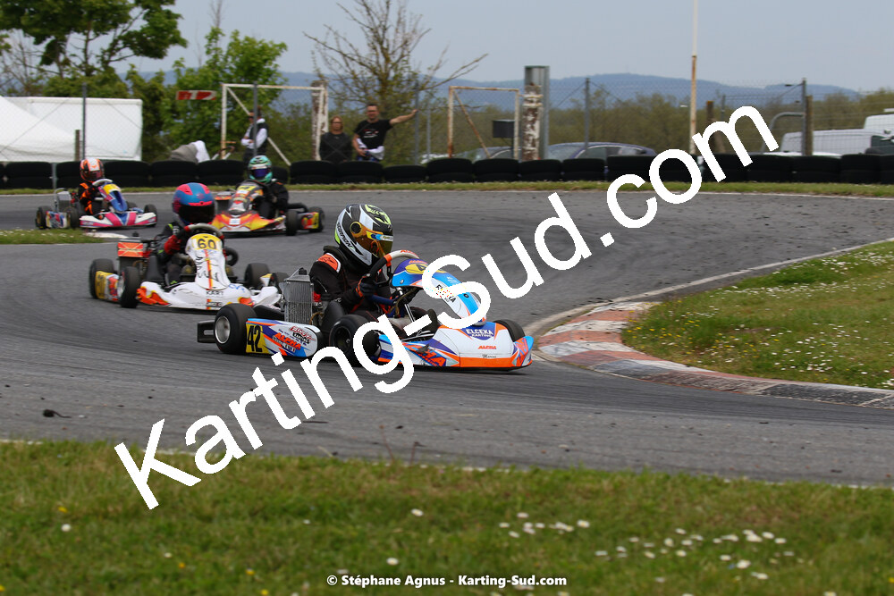 30/04 & 01/05/2022 : 4ème manche du Championnat du Sud 2022 au circuit Karting Plus de Belmont sur Rance (photos Stéphane Agnus) 2022 — karting