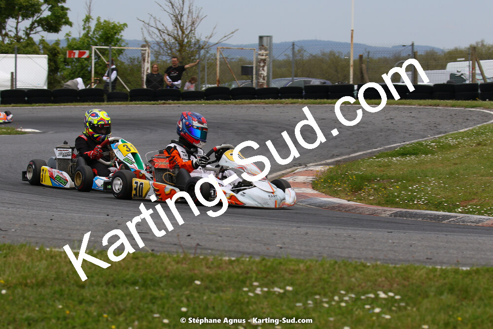 30/04 & 01/05/2022 : 4ème manche du Championnat du Sud 2022 au circuit Karting Plus de Belmont sur Rance (photos Stéphane Agnus) 2022 — karting