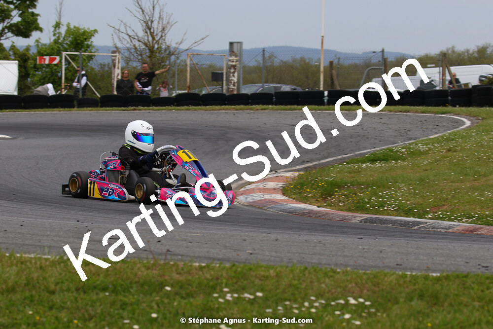 30/04 & 01/05/2022 : 4ème manche du Championnat du Sud 2022 au circuit Karting Plus de Belmont sur Rance (photos Stéphane Agnus) 2022 — karting