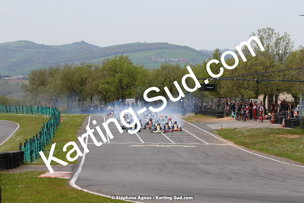 30/04 & 01/05/2022 : 4ème manche du Championnat du Sud 2022 au circuit Karting Plus de Belmont sur Rance (photos Stéphane Agnus) 2022 — karting