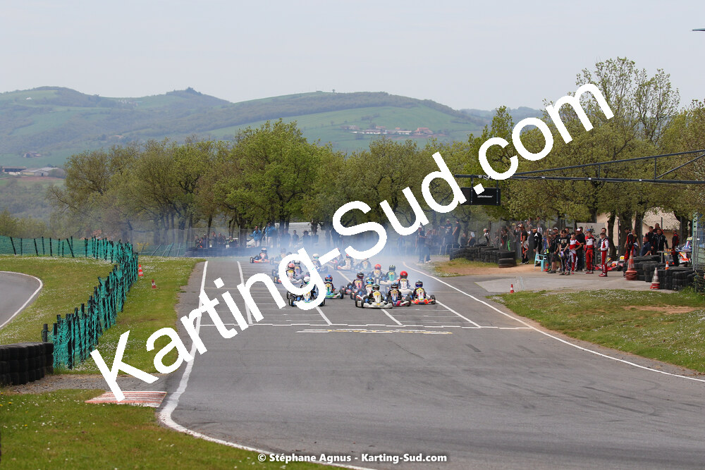 30/04 & 01/05/2022 : 4ème manche du Championnat du Sud 2022 au circuit Karting Plus de Belmont sur Rance (photos Stéphane Agnus) 2022 — karting