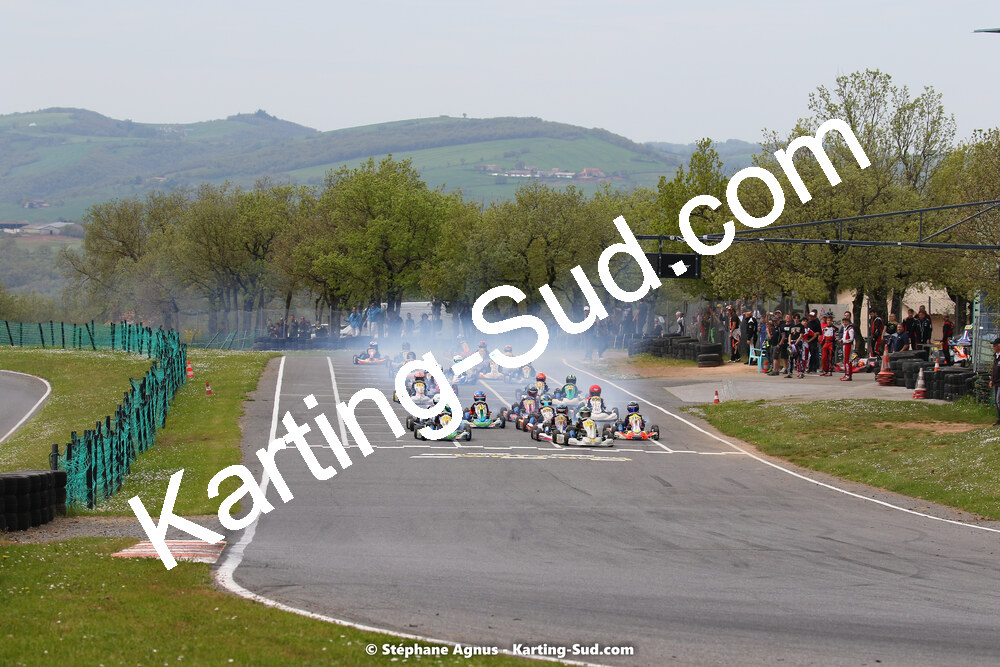 30/04 & 01/05/2022 : 4ème manche du Championnat du Sud 2022 au circuit Karting Plus de Belmont sur Rance (photos Stéphane Agnus) 2022 — karting