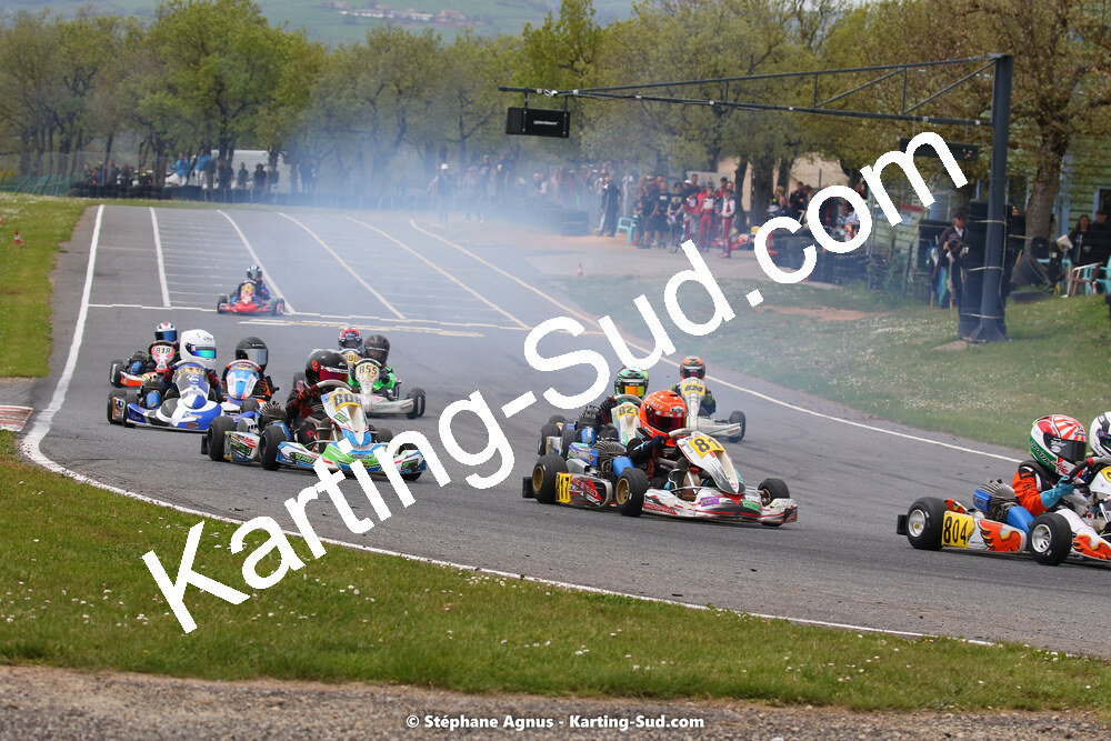 30/04 & 01/05/2022 : 4ème manche du Championnat du Sud 2022 au circuit Karting Plus de Belmont sur Rance (photos Stéphane Agnus) 2022 — karting